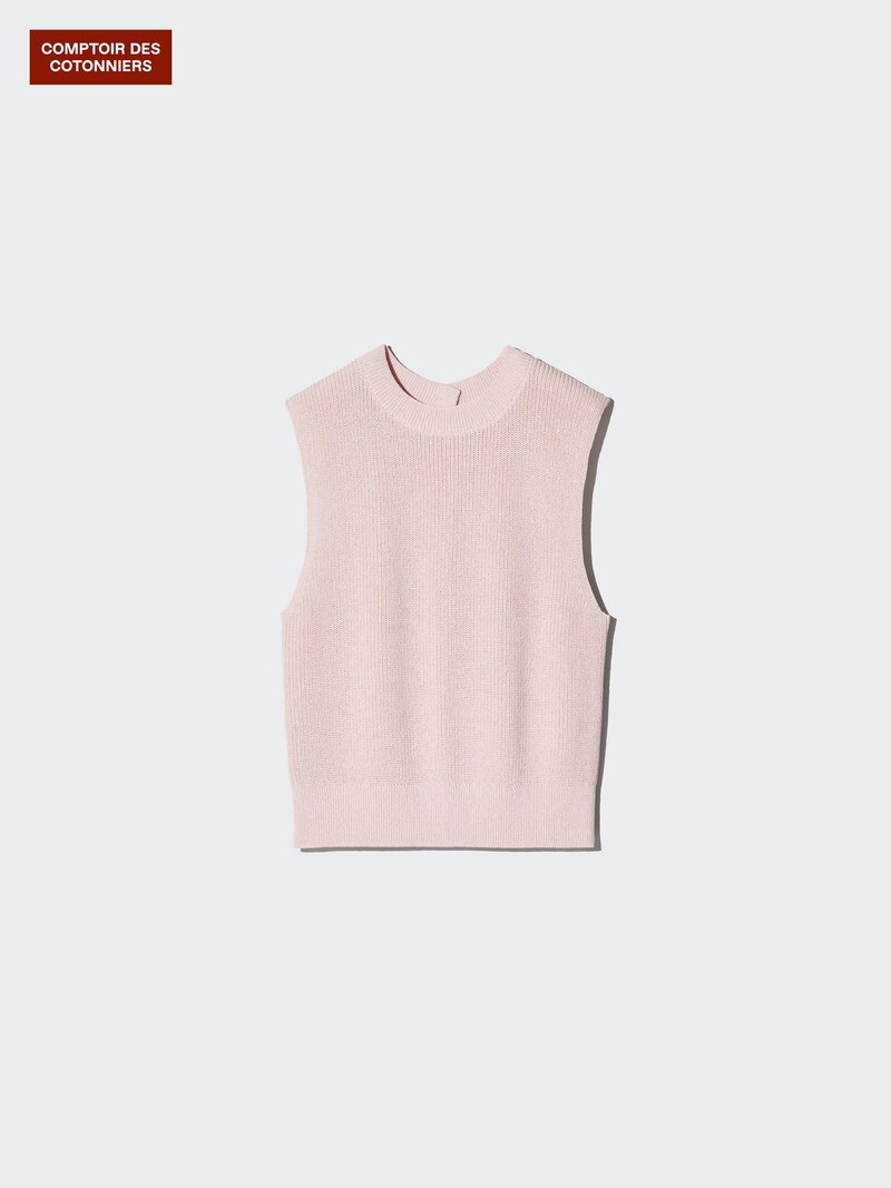 Безрукавка из мерсеризированного хлопка