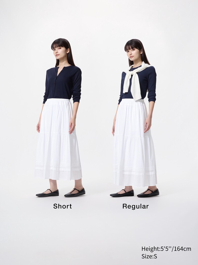 Макси-юбка с тире