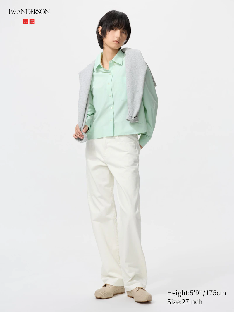 Джинсы straight long