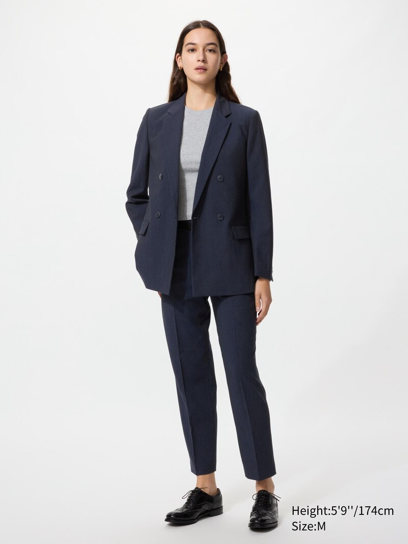 Пиджак с двубортной застежкой