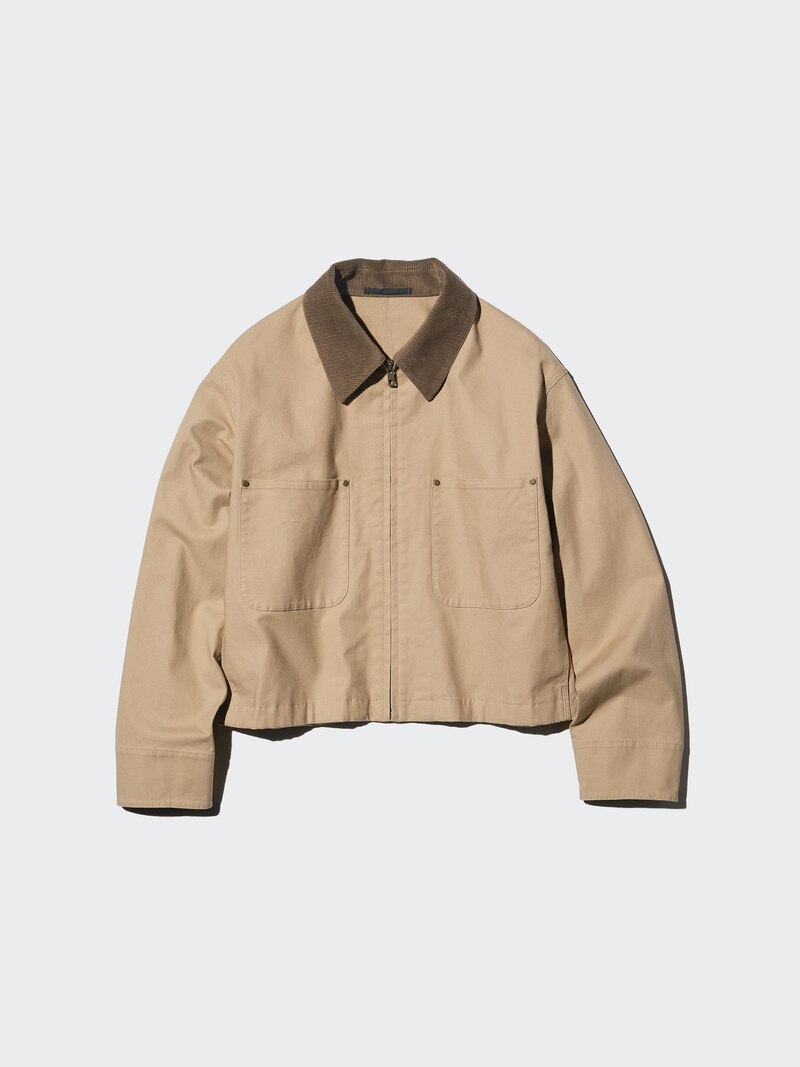 Куртка короткого кроя с молнией