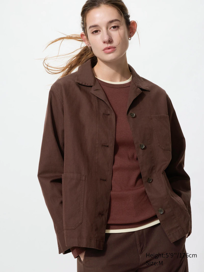 Комбинезон из смесового льна