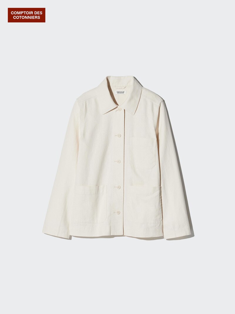 Пиджак из льняно-хлопковой смеси