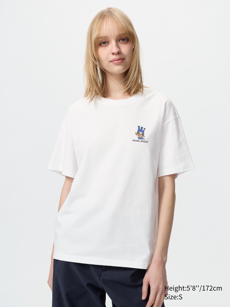 Футболка с графическим принтом pop mart ut