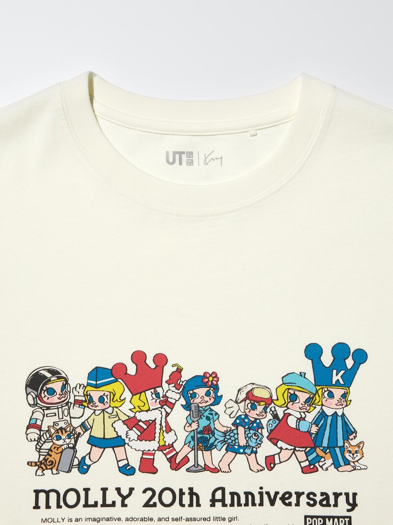 Футболка с графическим принтом pop mart ut