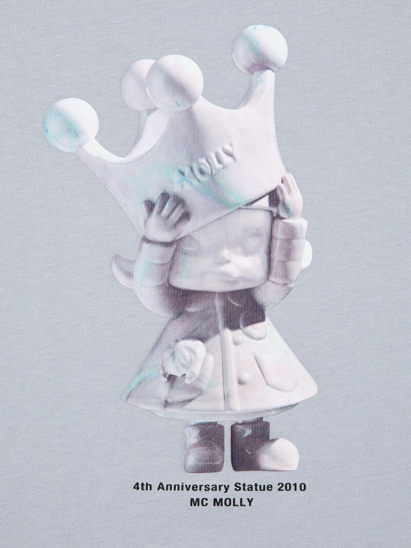 Футболка с графическим принтом pop mart ut