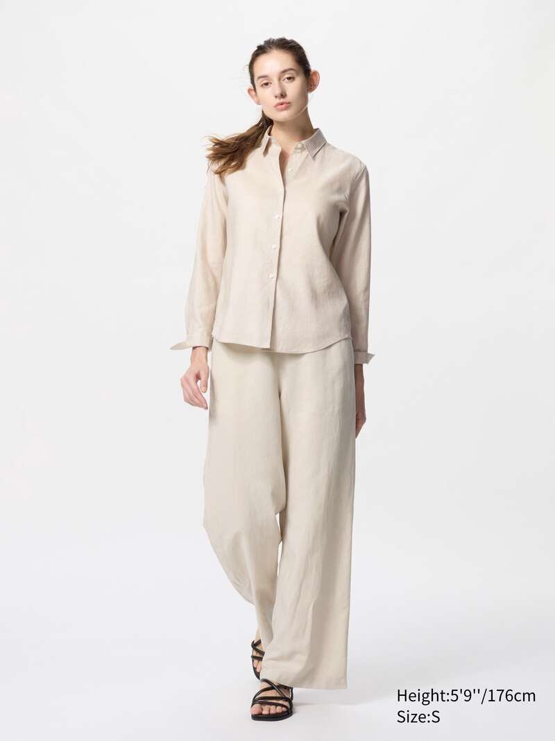 Рубашка из 100% премиального льна