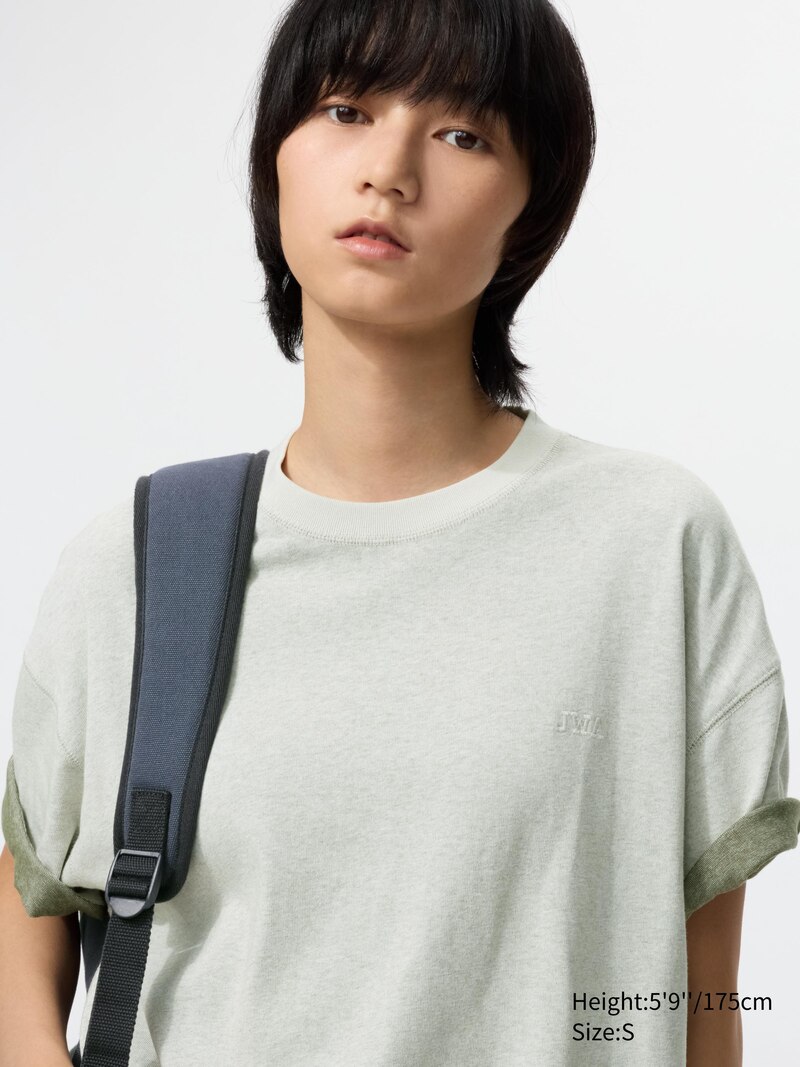 Платье-футболка oversized (короткий рукав, блок цветов)