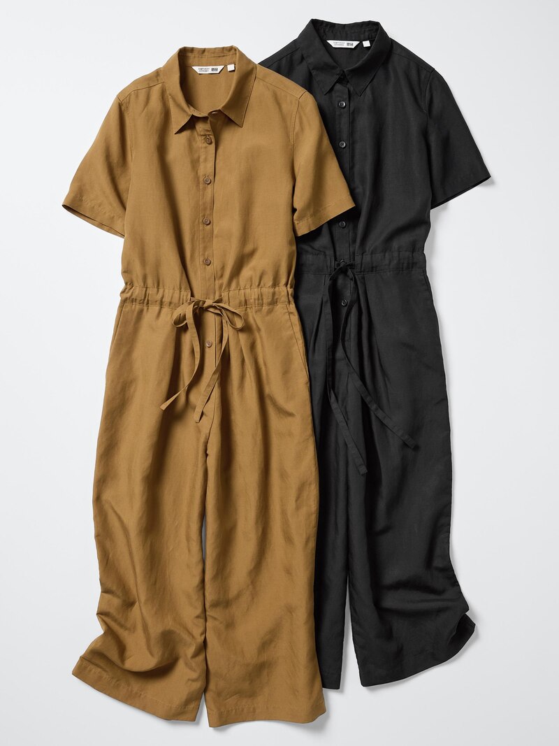 Комбинезон из льна