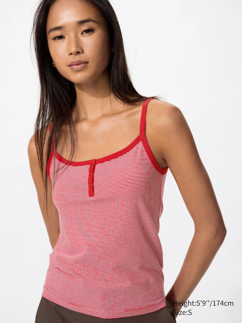 Легкое модальное топик-майка в полоску