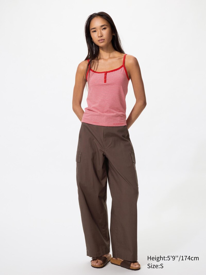 Легкое модальное топик-майка в полоску