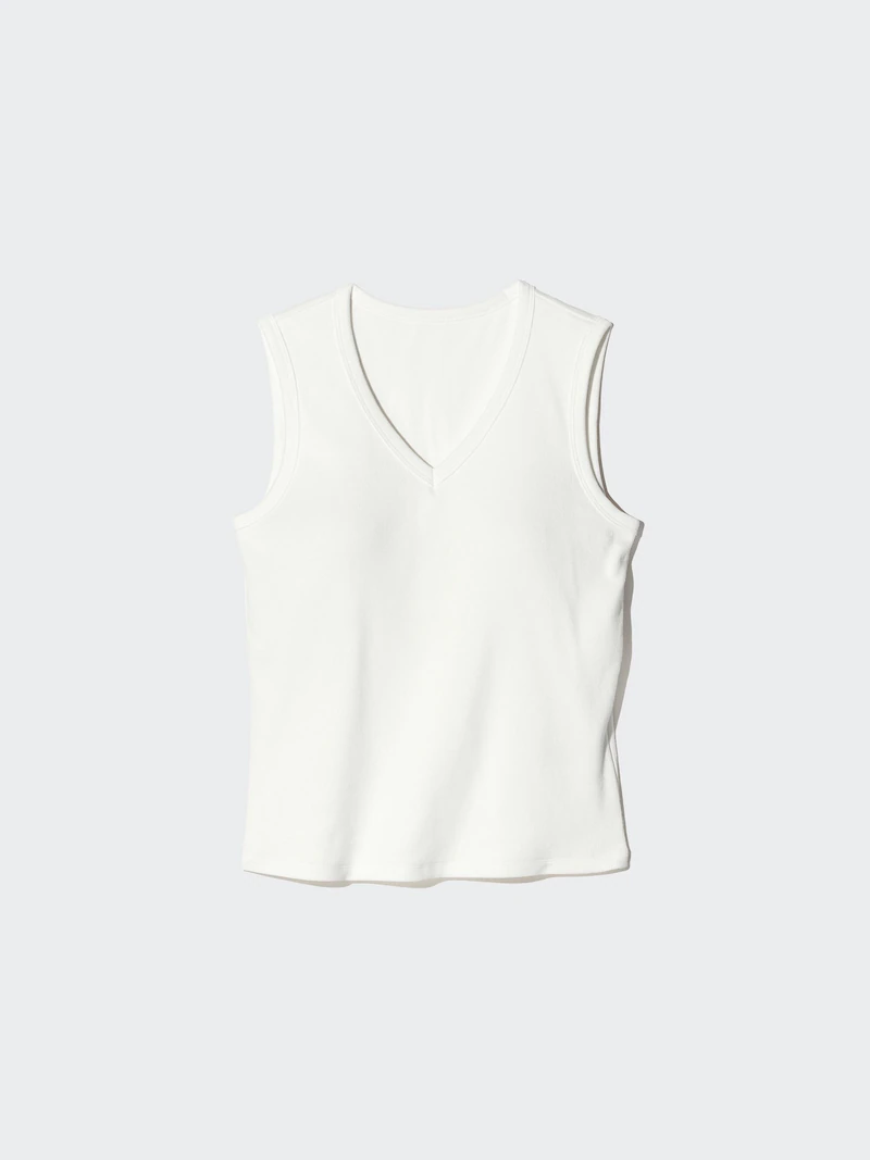 Топ с v-образным вырезом