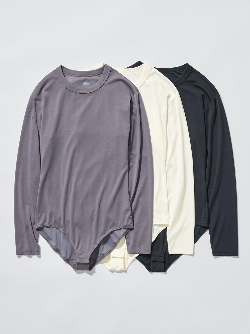 Боди с длинным рукавом airism