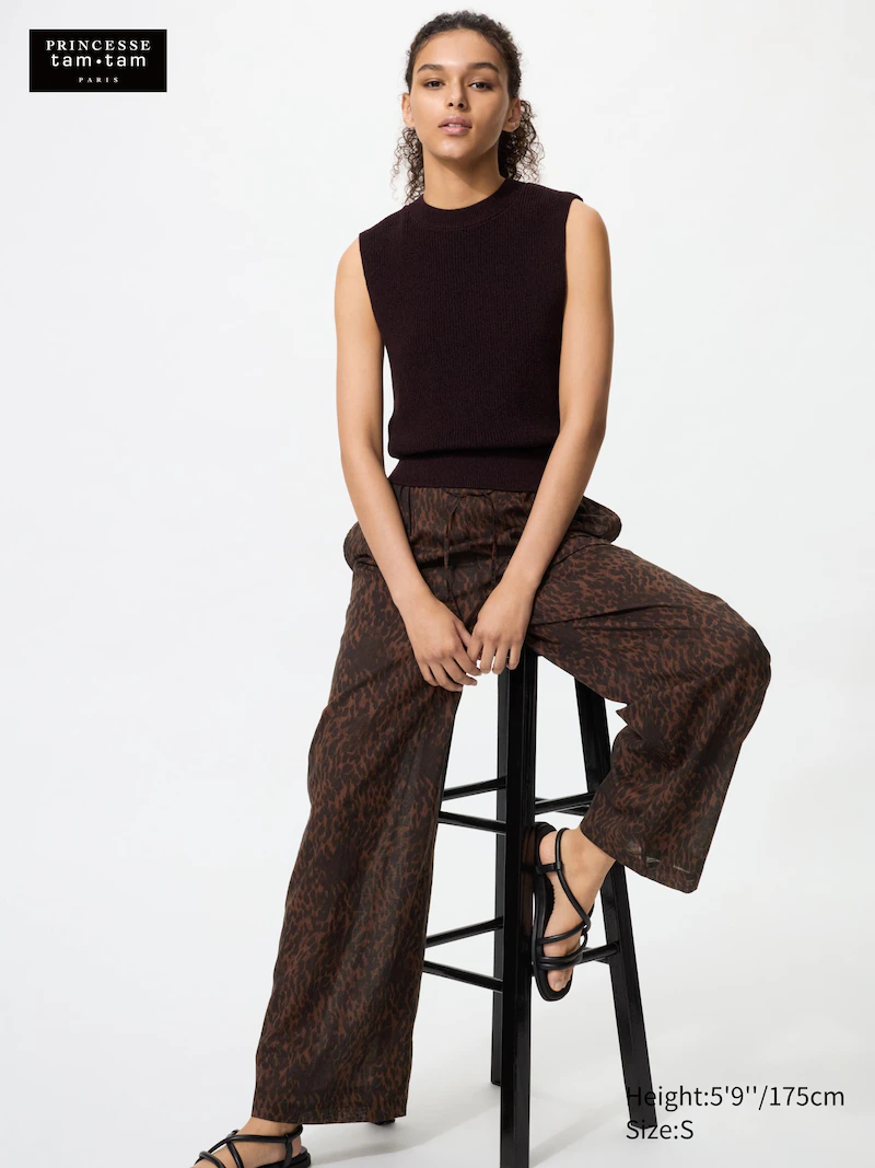 Хлопковые длинные брюки