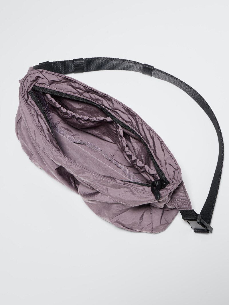 Сумка через плечо с карманом для складывания