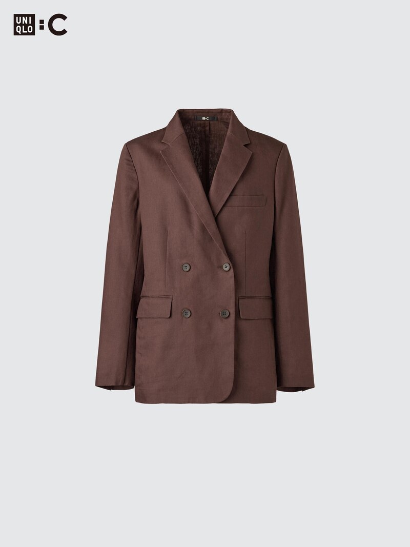 Пиджак из 100% премиального льна