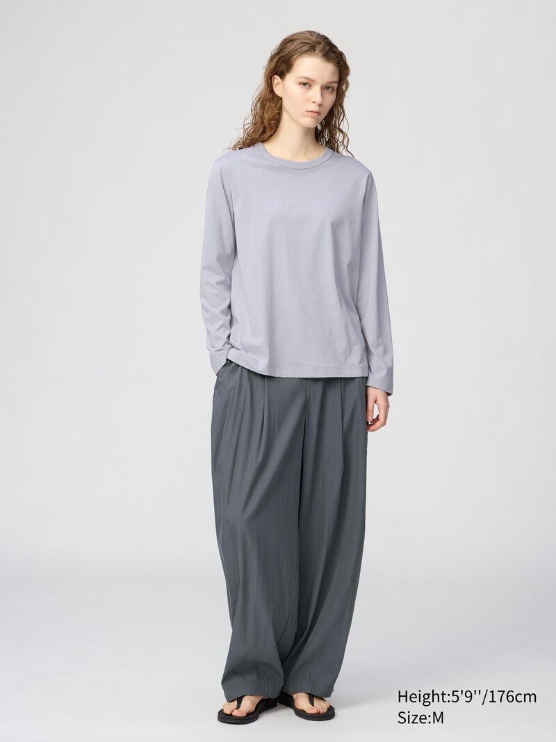 Лонгслив из 100% супима-хлопка