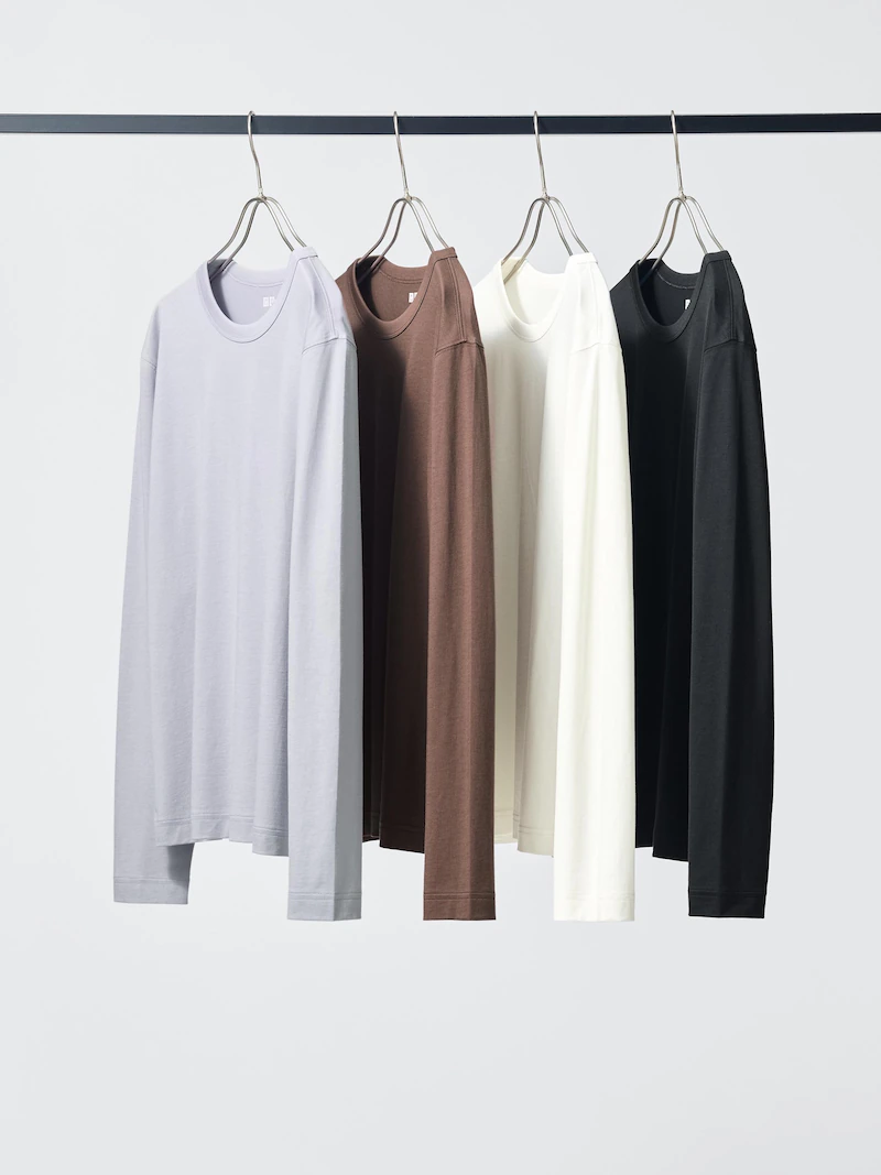 Лонгслив из 100% супима-хлопка