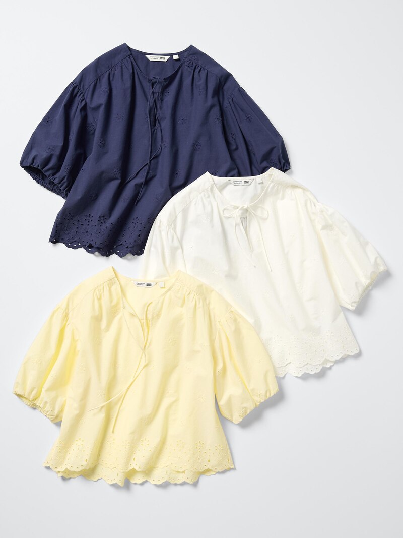 Вышитая блуза