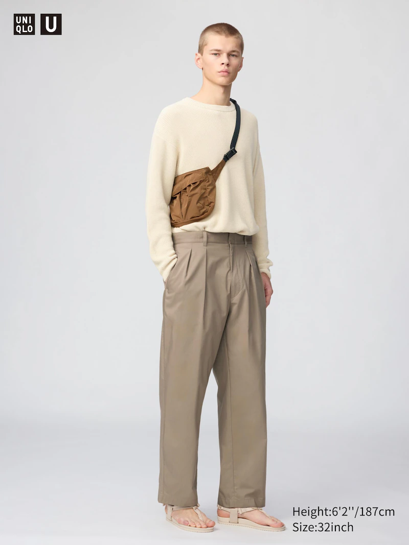 Широкие брюки с запахом