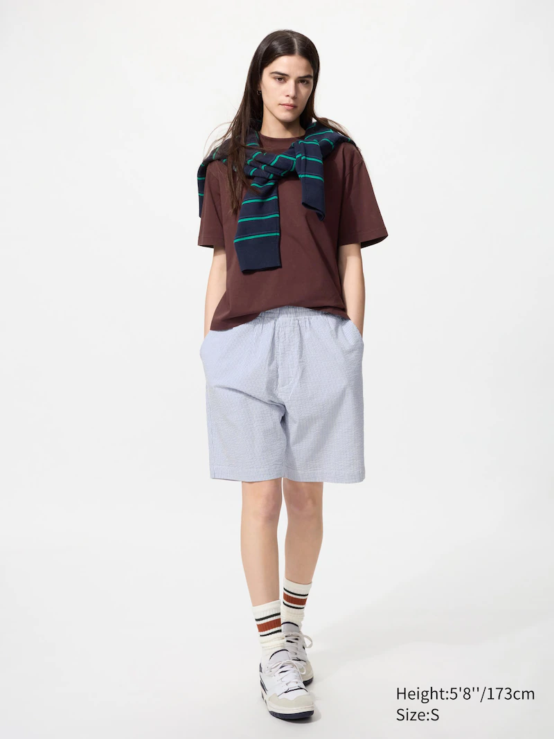 Шорты easy stretch (сирсакер)