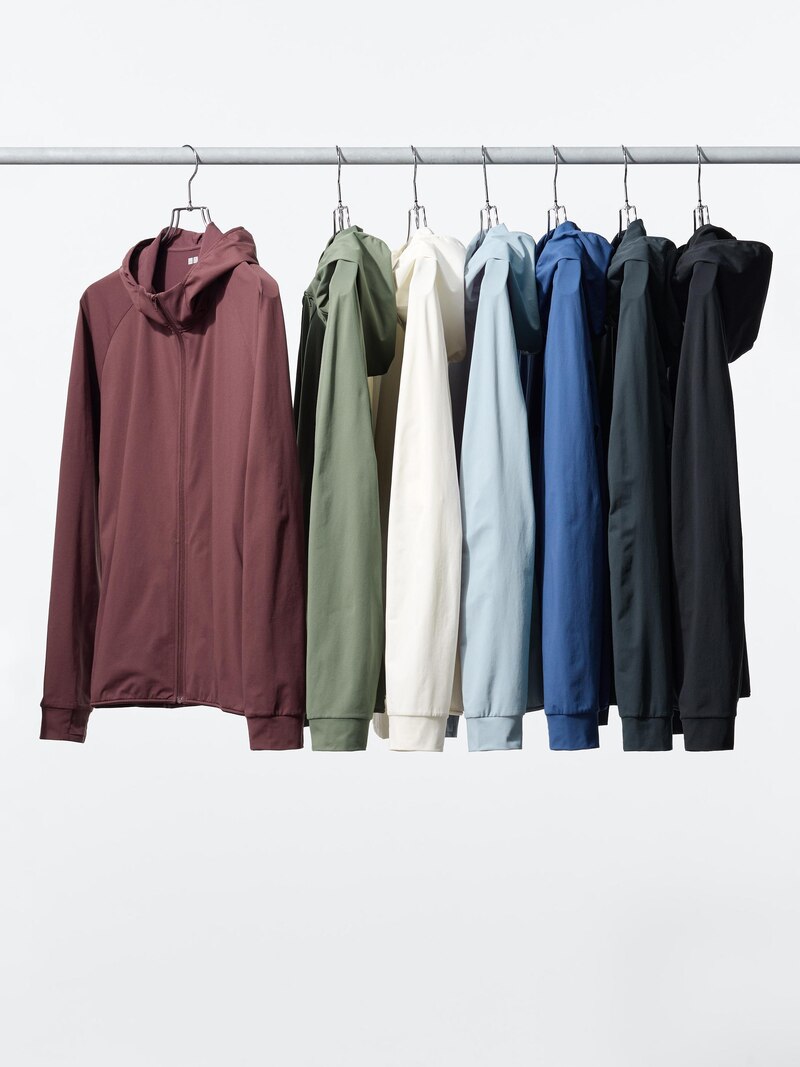 Толстовка с полной молнией и защитой от уф-лучей dry-ex