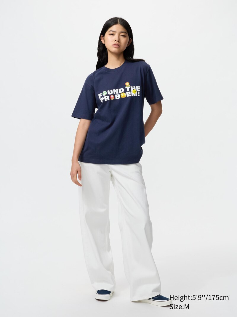 Футболка с графическим принтом the super mario galaxy movie ut