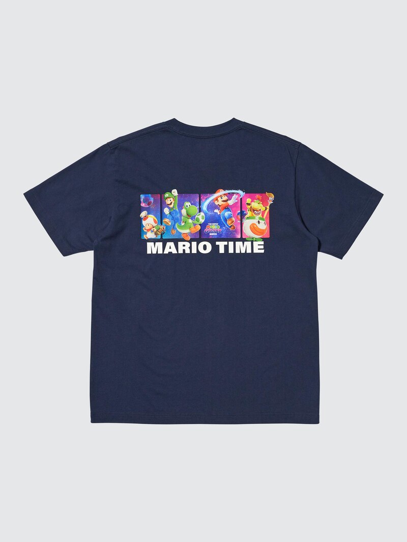 Футболка с графическим принтом the super mario galaxy movie ut