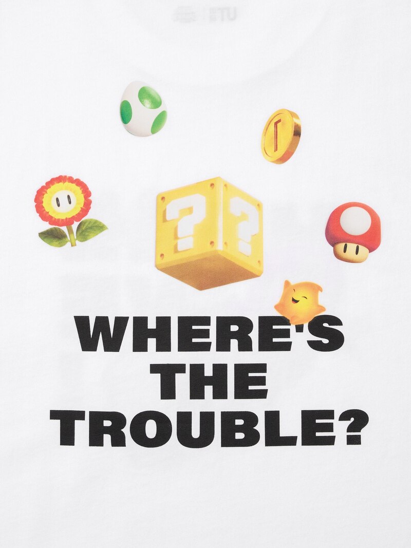 Футболка с графическим принтом the super mario galaxy movie ut