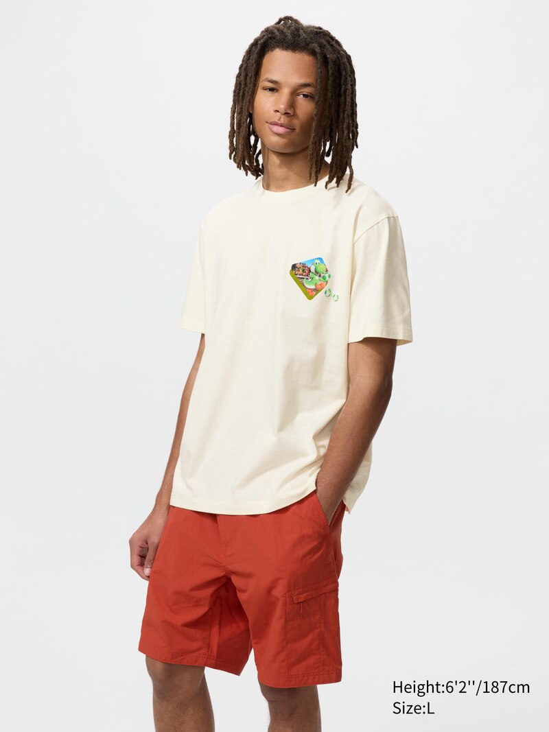 Футболка с графическим принтом the super mario galaxy movie ut