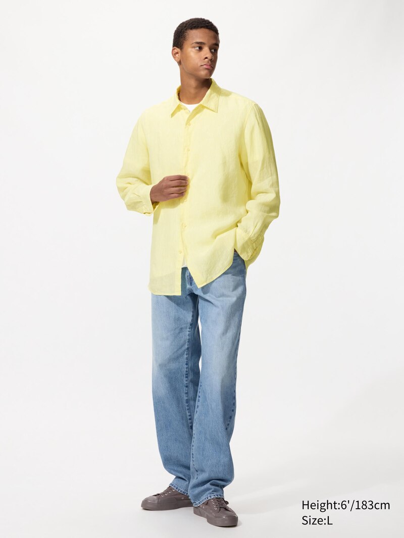 Рубашка из 100% премиального льна