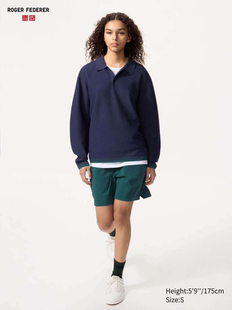 Машинная стирка поло с длинным рукавом из современного вязаного материала 3d seamless