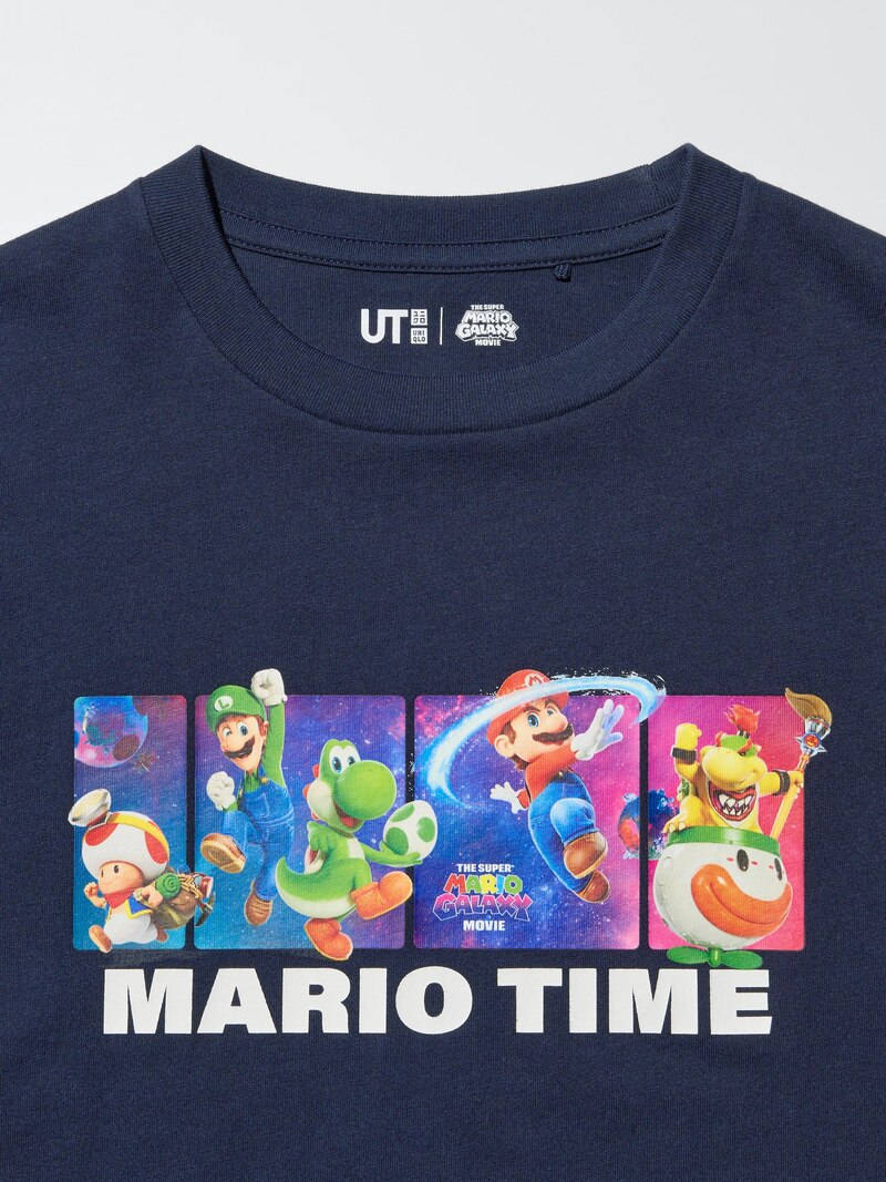 Футболка с графикой the super mario galaxy movie ut