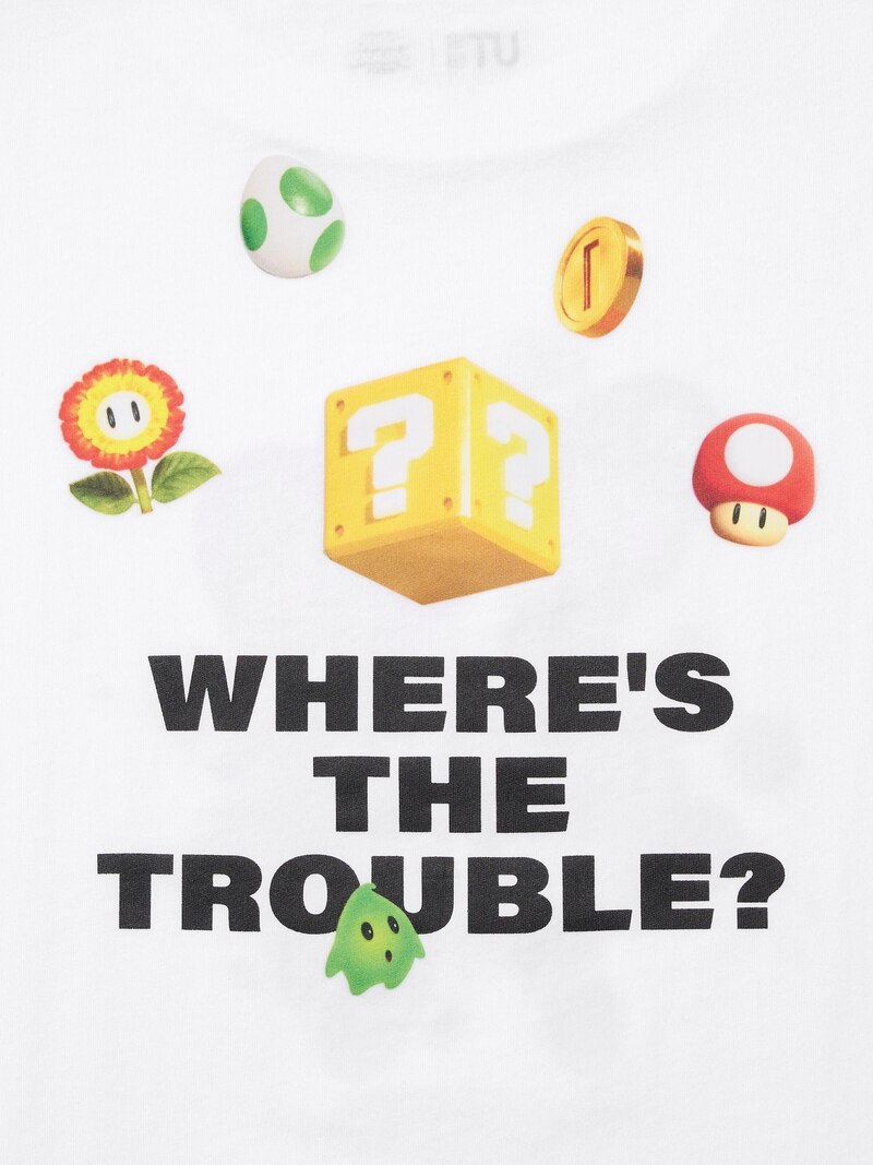 Футболка с графическим принтом the super mario galaxy movie ut