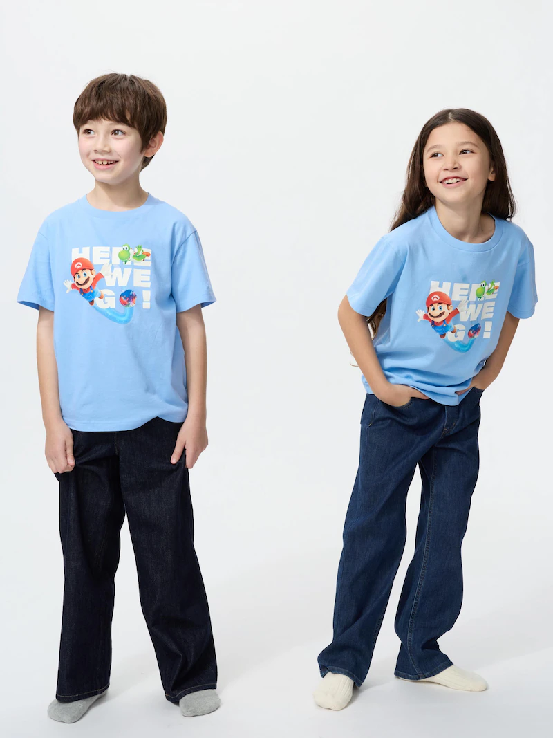 Футболка с графикой the super mario galaxy movie ut