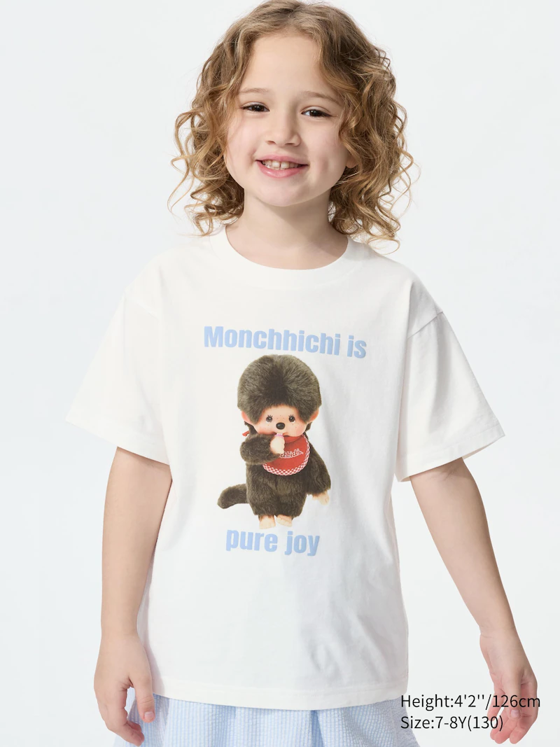 Футболка monchhichi ut с графическим принтом
