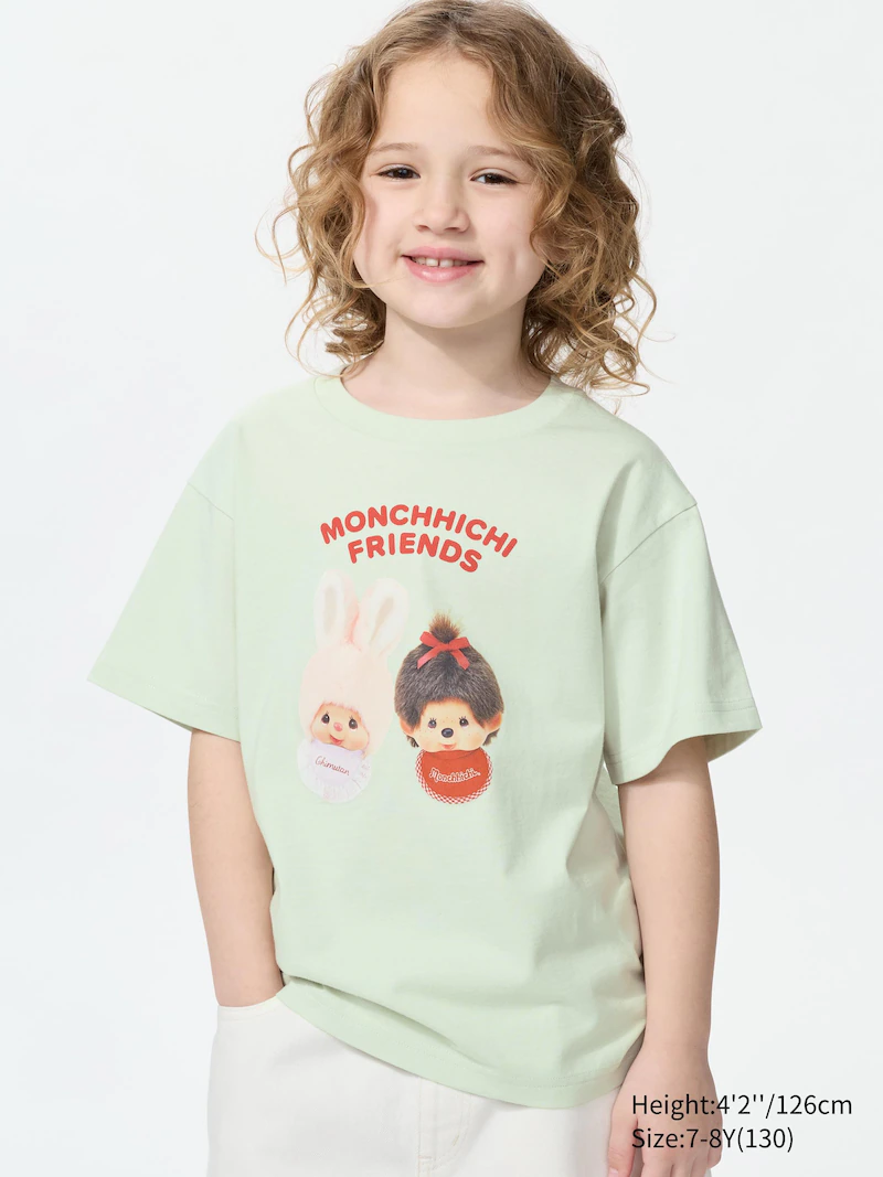 Футболка с графическим принтом monchhichi ut