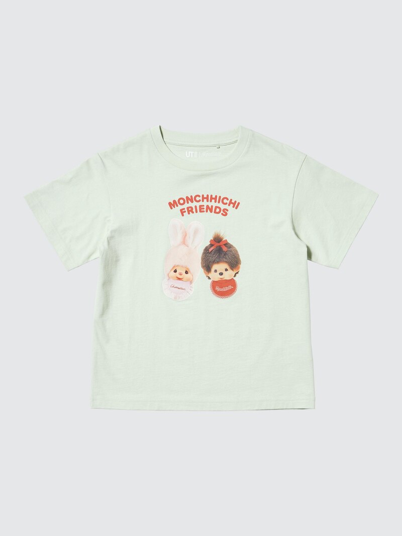 Футболка с графическим принтом monchhichi ut
