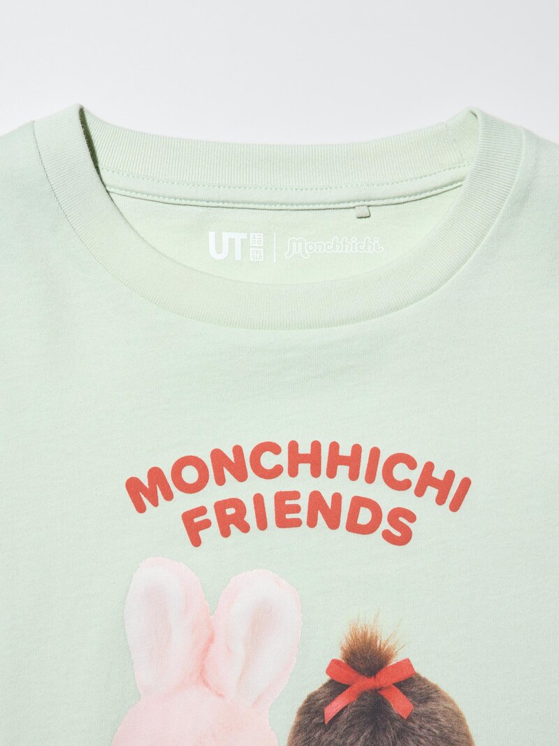 Футболка с графическим принтом monchhichi ut