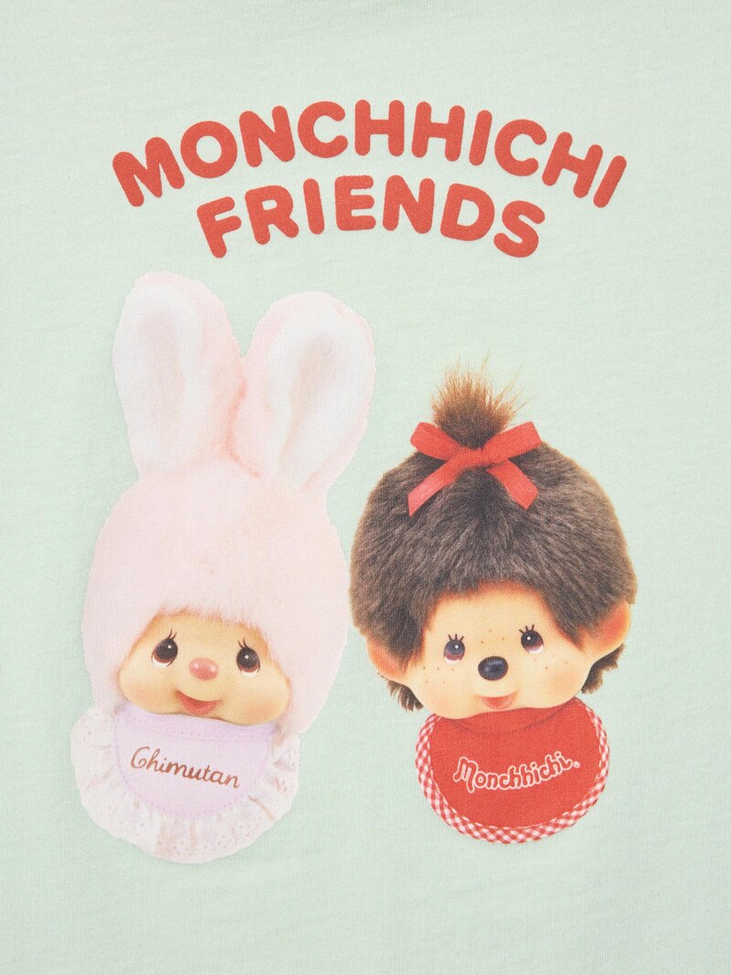 Футболка с графическим принтом monchhichi ut