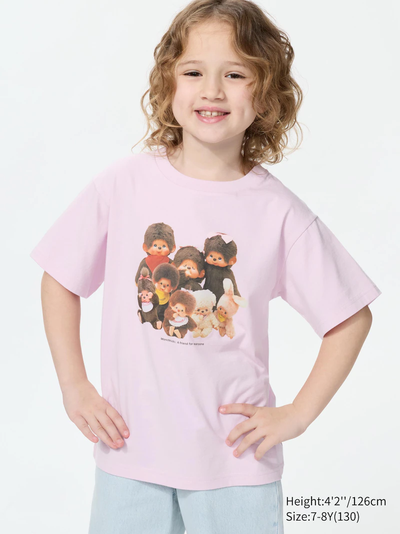 Футболка monchhichi ut с графическим принтом