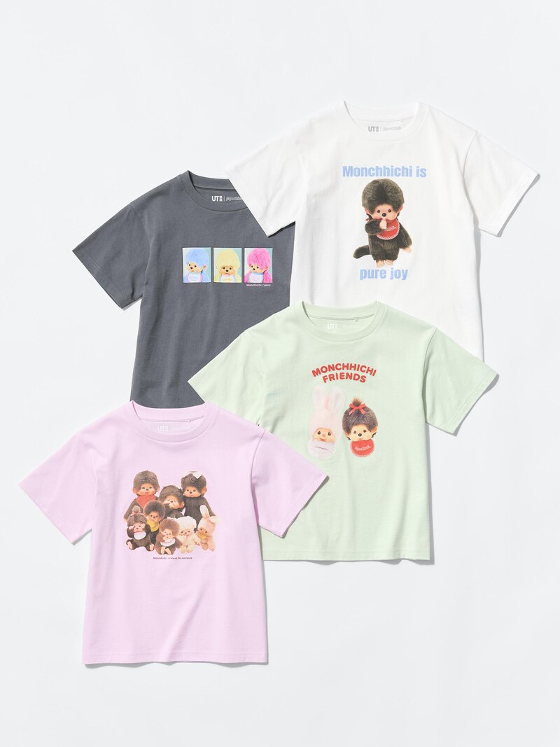 Футболка monchhichi ut с графическим принтом