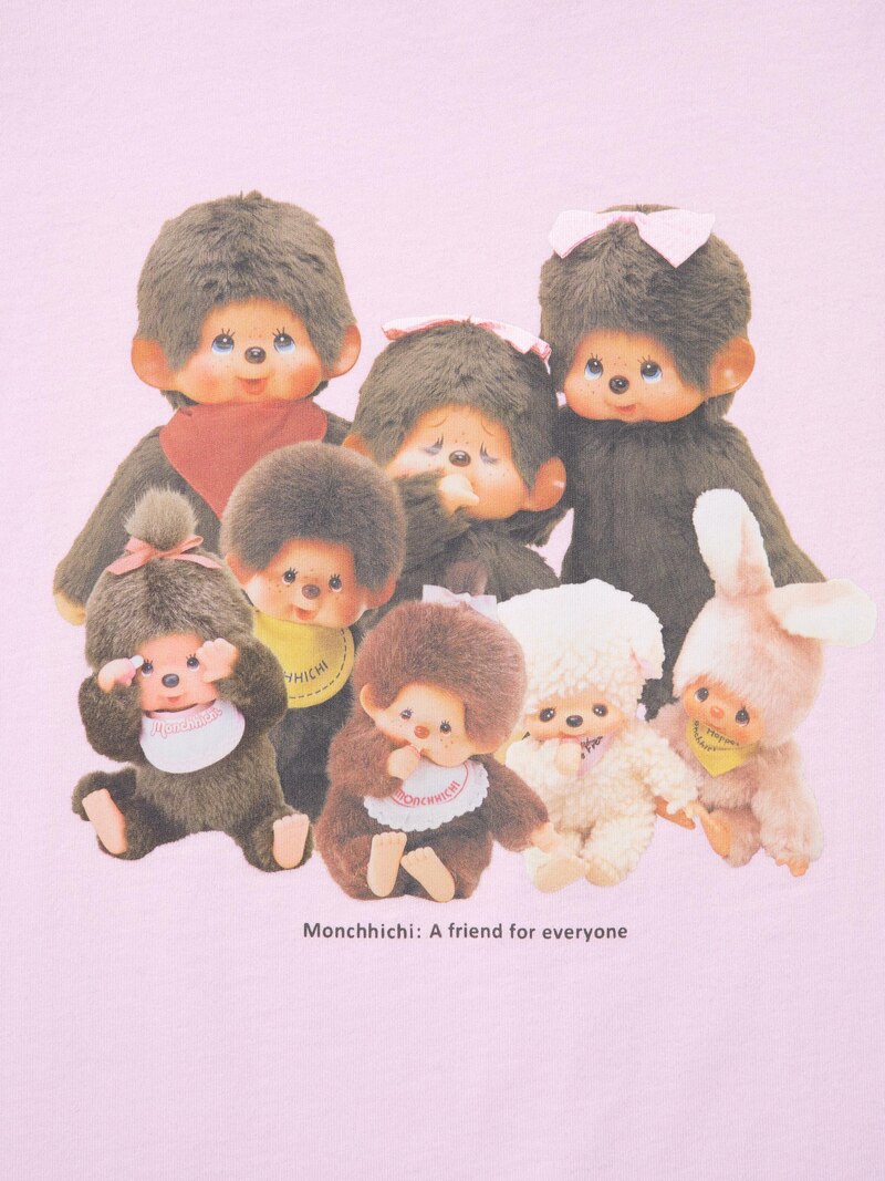 Футболка monchhichi ut с графическим принтом