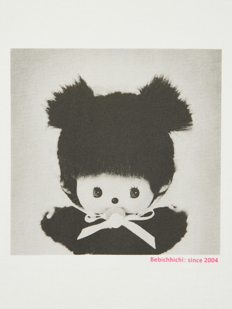 Футболка с графическим принтом monchhichi ut