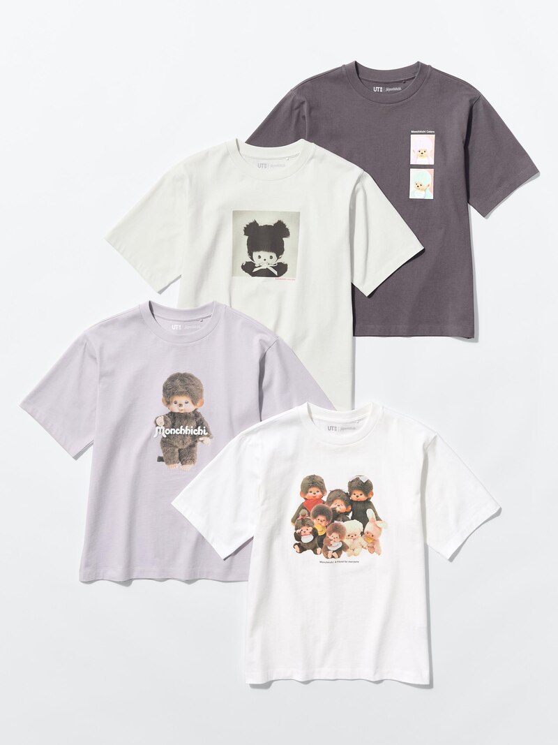Футболка monchhichi ut с графическим принтом