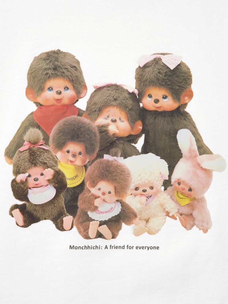 Футболка monchhichi ut с графическим принтом