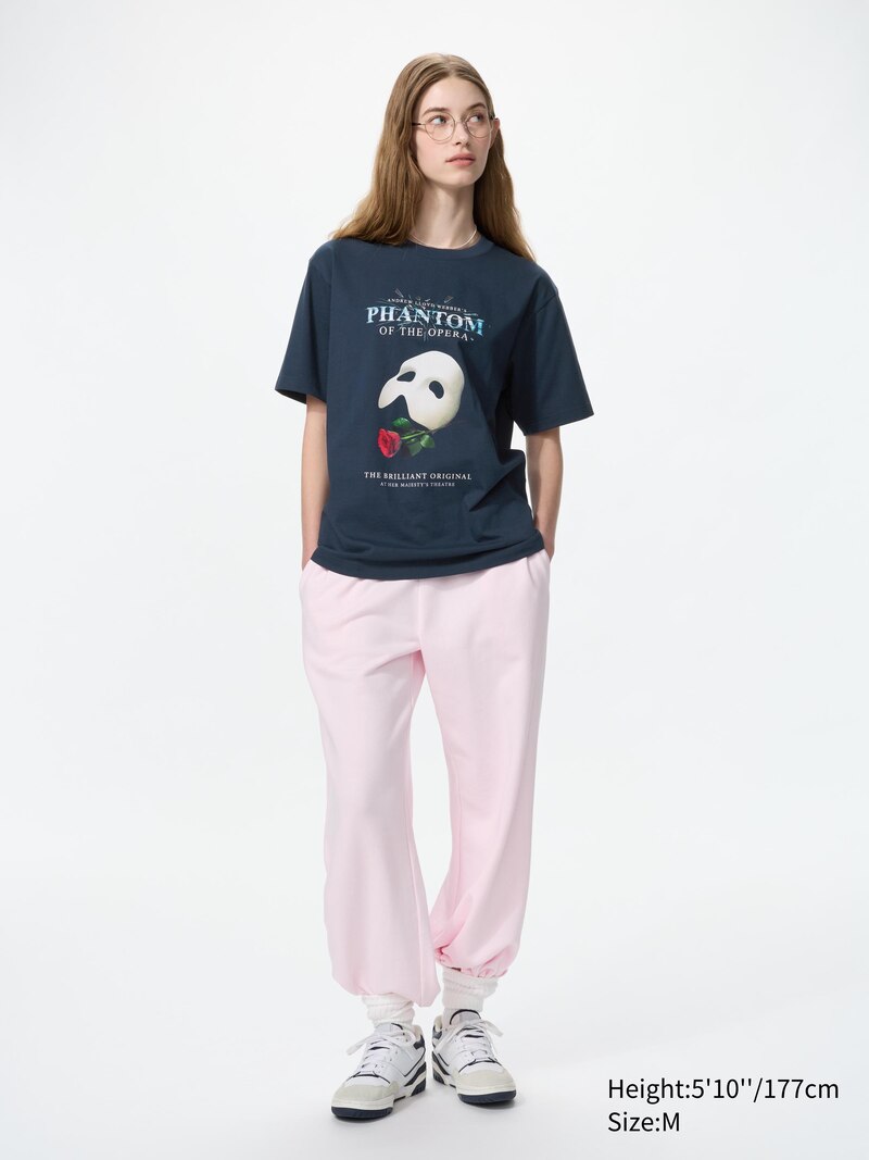 Футболка с графическим принтом музыкальные иконы (призрак оперы)