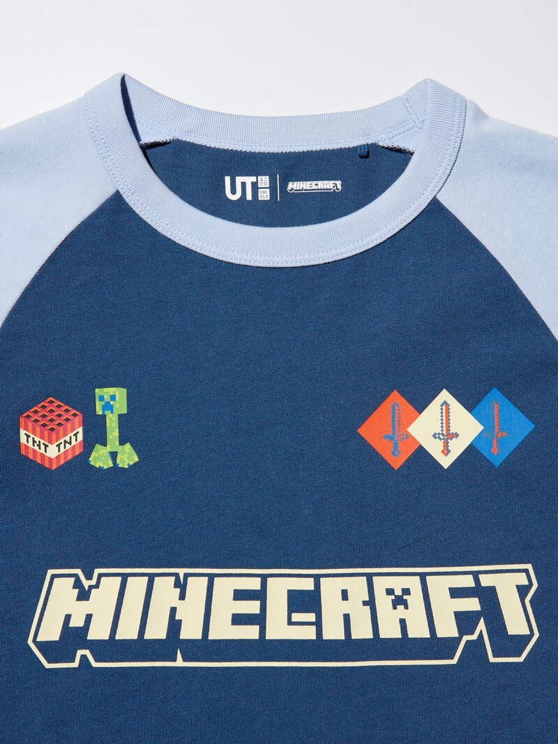 Футболка с графикой minecraft ut