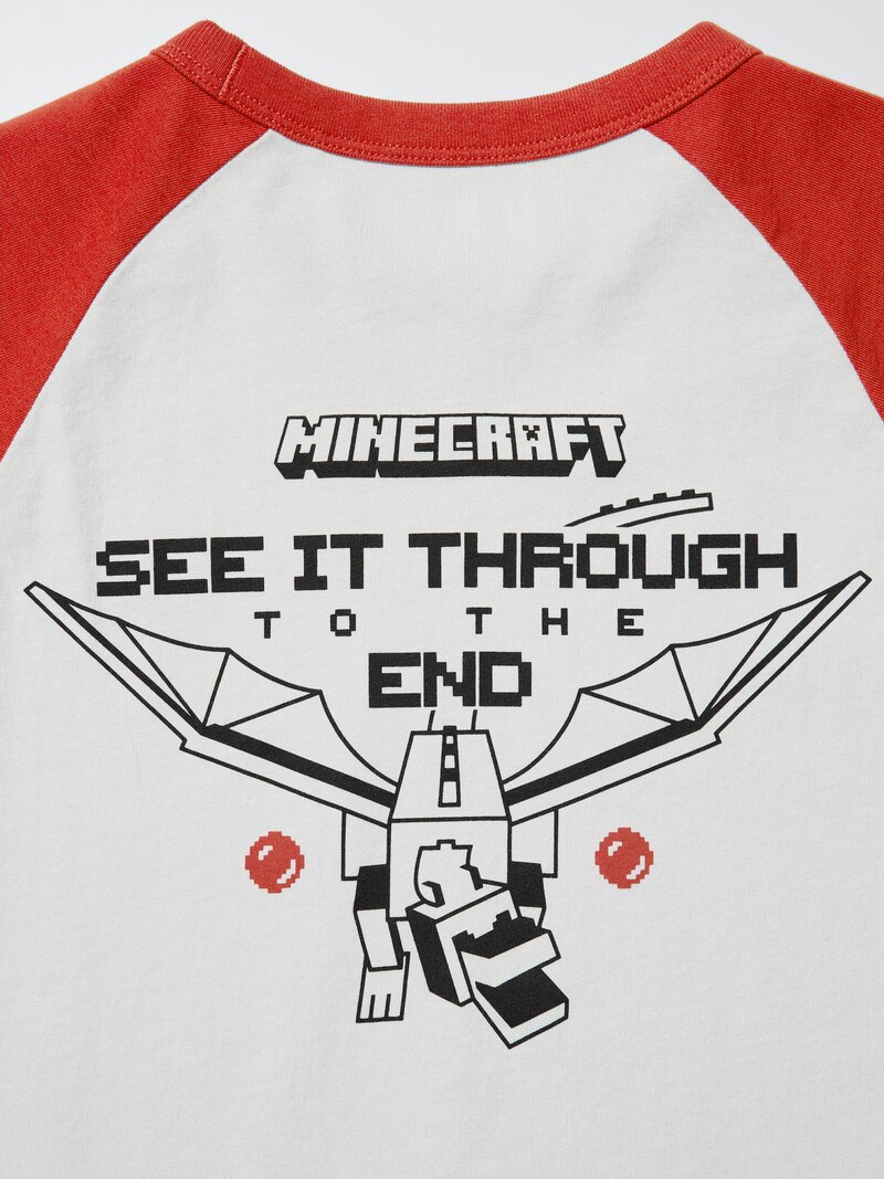 Футболка minecraft ut с графикой дракона края