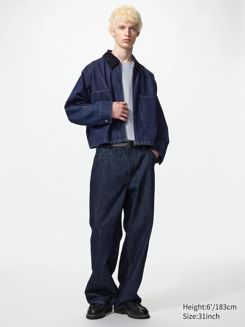 Джинсы baggy straight